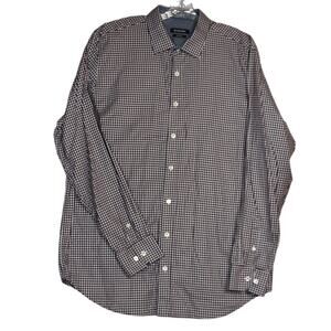 Bugatchi Mens Classic Fit Long Sleeve Button‎ Down Shirt Size XL
